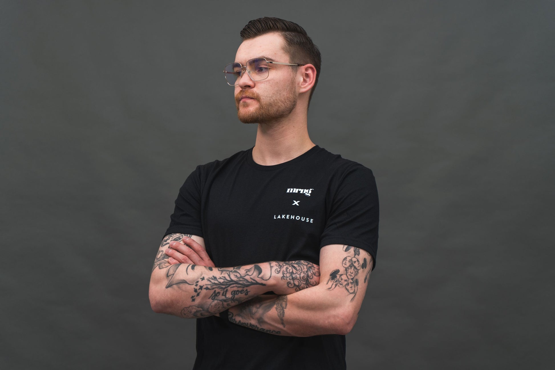 “Chapter Three” mrng x lakehouse Tee – Black