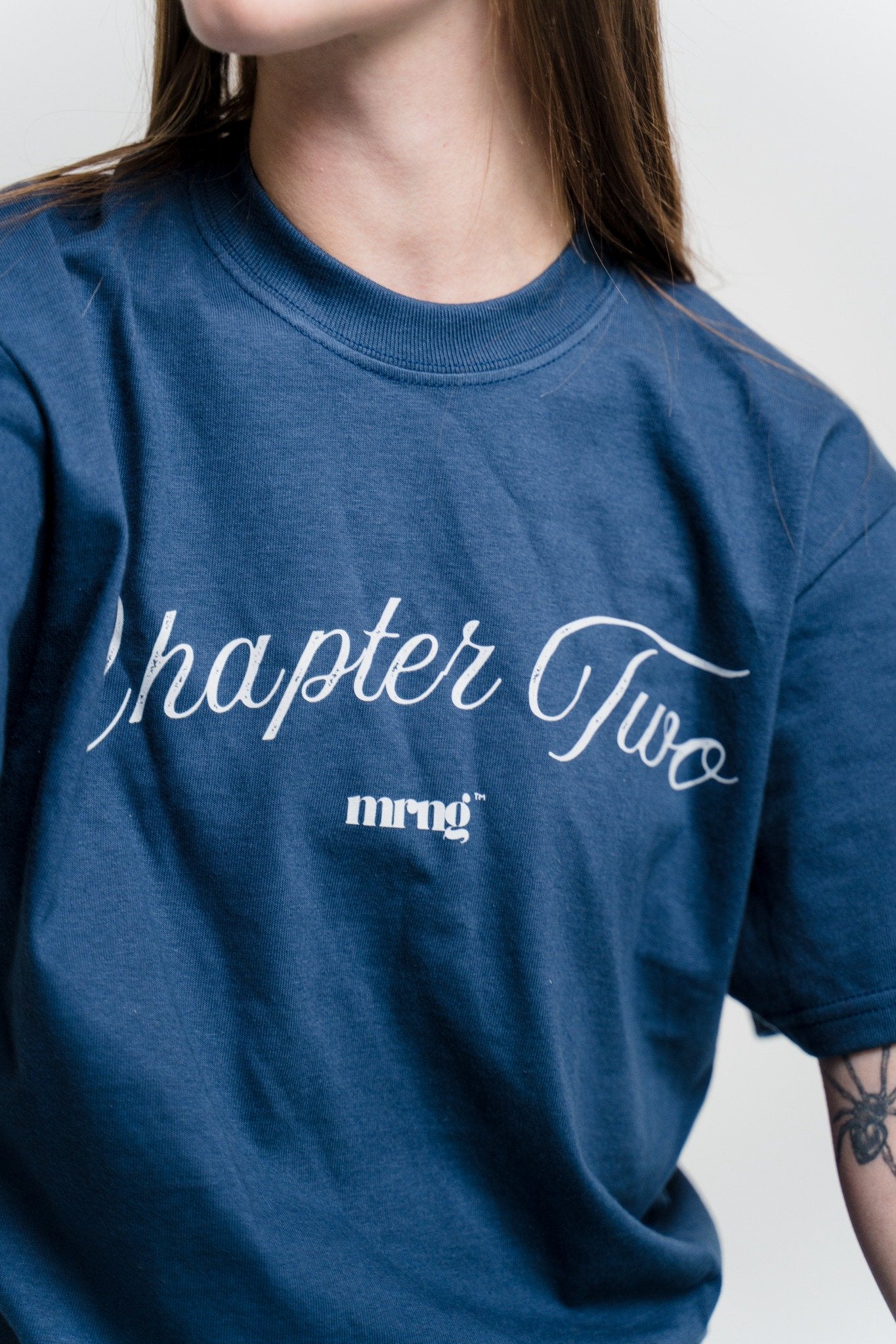 “Chapter Two” Oversized Tee – Midnight